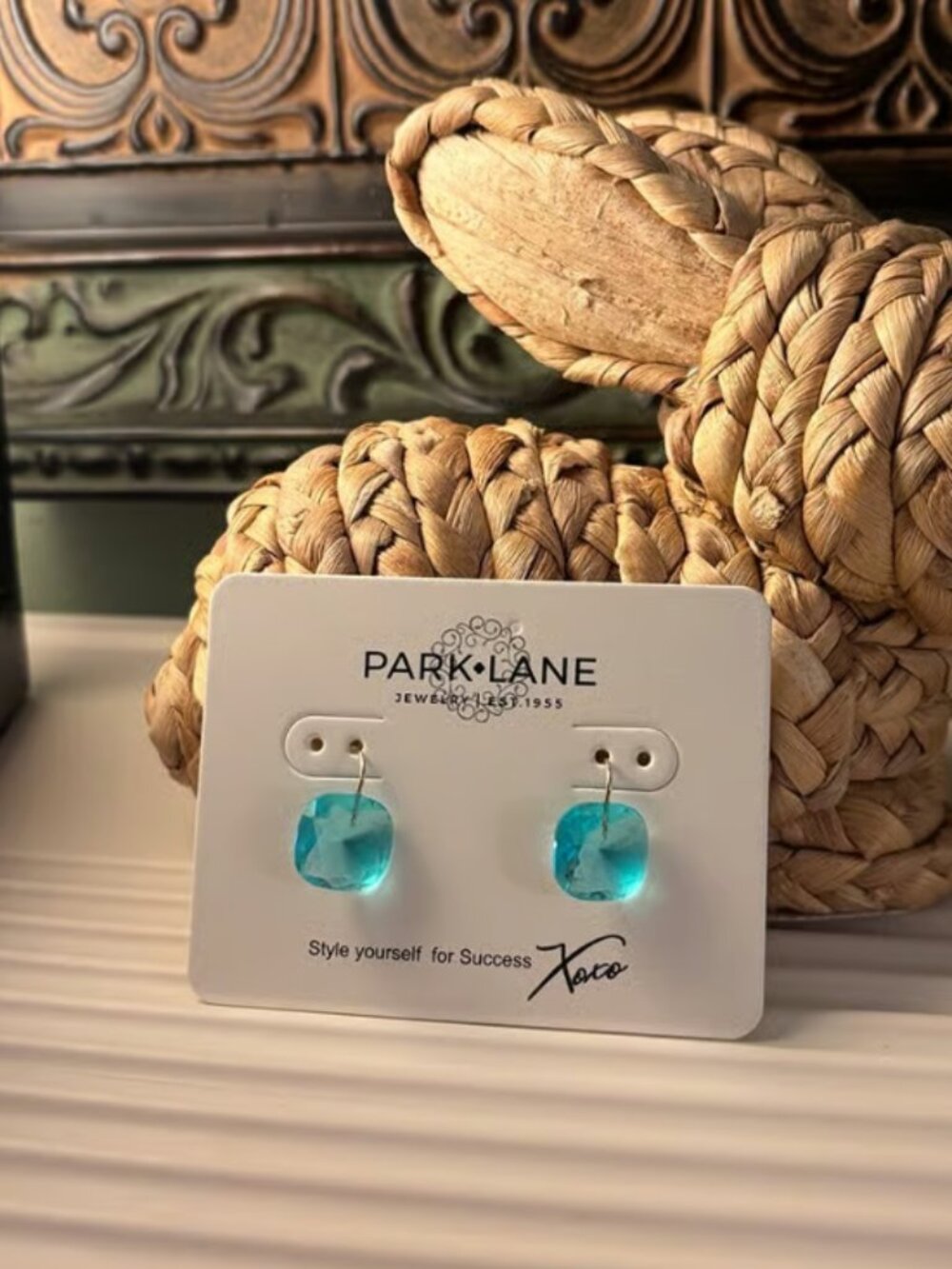 Park Lane Aqua Earrings